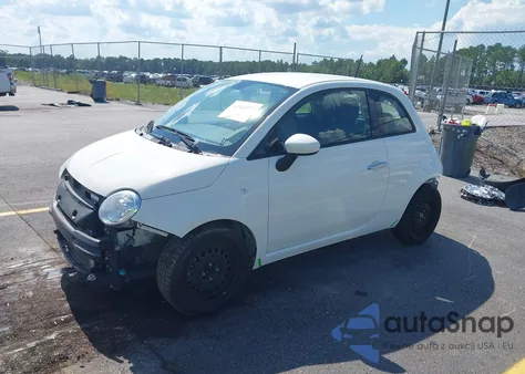 2015 Fiat 500 Pop из США, поврежденный, VIN 3C3CFFARXFT710454